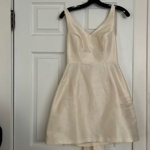 BHLDN mini dress with bow
